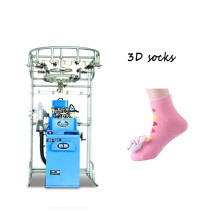 RB marque nouvelle condition automatique 3d chaussettes à tricoter machine pour faire la chaussette invisible à vendre